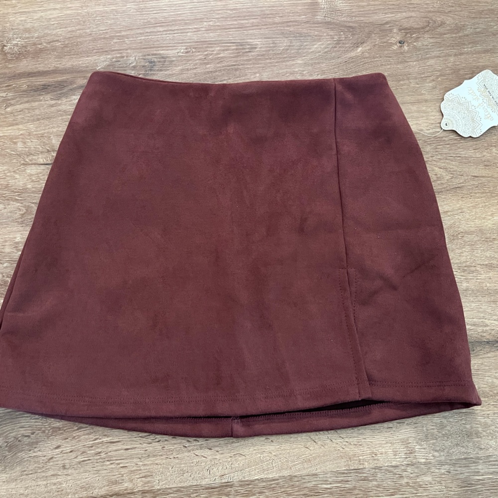 Altar’d State Suede Mini Skirt